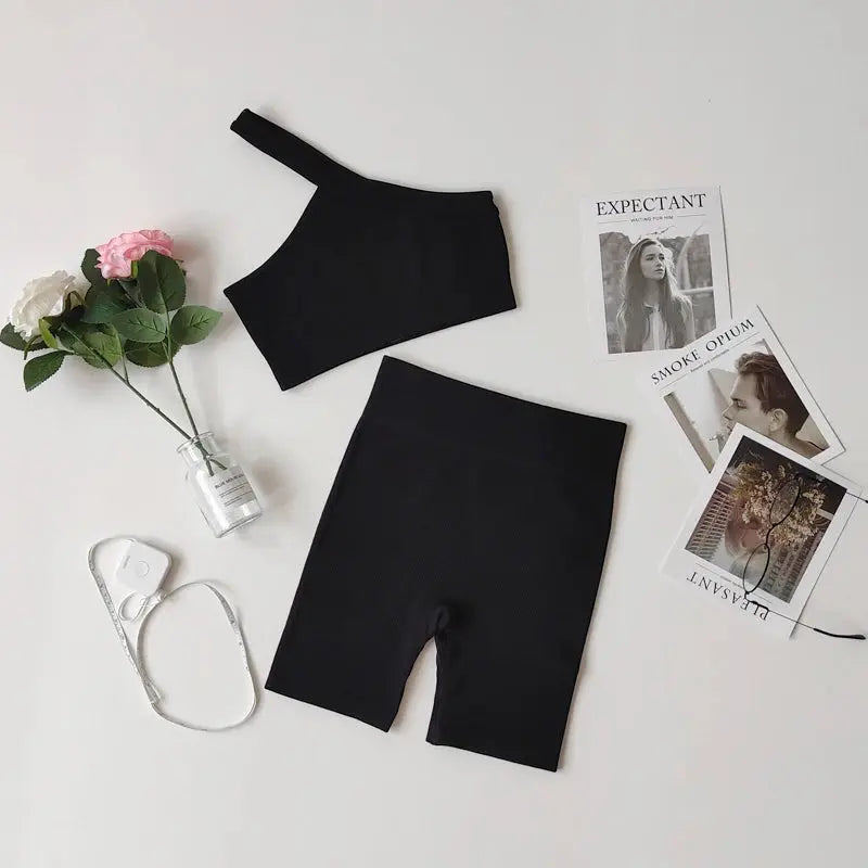 2/3/7Piece Seamless Yoga Set Women Sports Suits Workout Bra Cropped Sports High Waist Gym Legging Fitness Wear