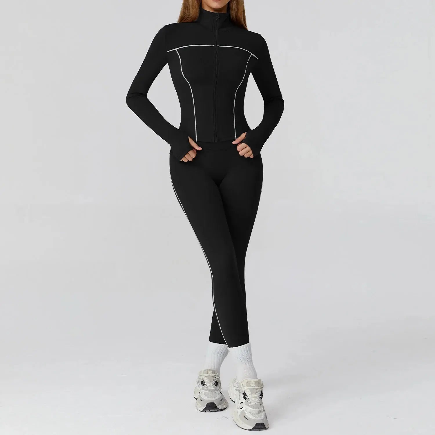 Yoga Set 2/3PCS Sports Outfits Women Clothes Fitness Tracksuit Gym Legging Workout Long Sleeved Female Bra Yoga Suit Sportswear